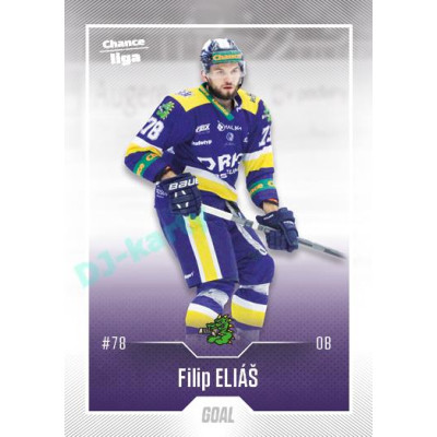 2022/23 Goal Cards Chance Liga 2. série #374 Filip Eliáš