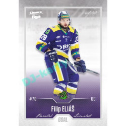 2022/23 Goal Cards Chance Liga 2. série #374 Filip Eliáš Silver 1 of 60