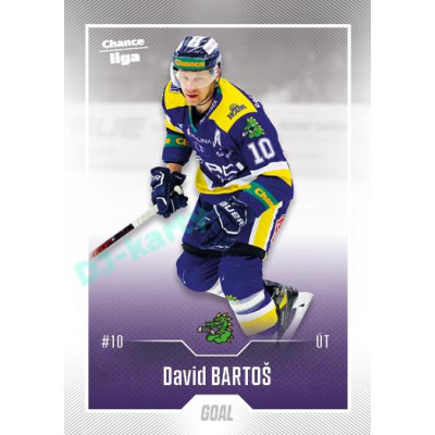 2022/23 Goal Cards Chance Liga 2. série #375 David Bartoš