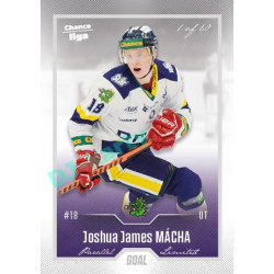 2022/23 Goal Cards Chance Liga 2. série #378 Joshua J. Mácha Silver 1 of 60