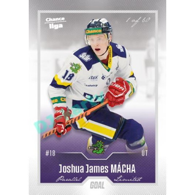 2022/23 Goal Cards Chance Liga 2. série #378 Joshua J. Mácha Silver 1 of 60