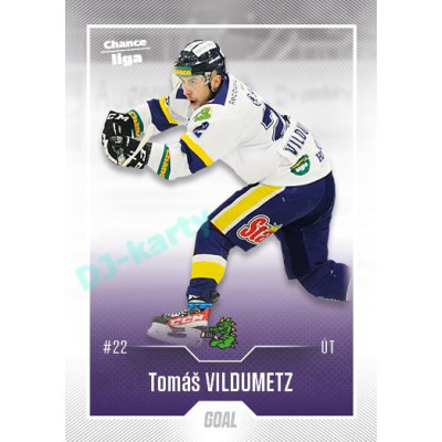 2022/23 Goal Cards Chance Liga 2. série #379 Tomáš Vildumetz