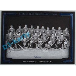 2021/22 OFS The Final Series Mistrovství světa 1955 Německo #HCNT-18 5/9 History of Czech National Teams