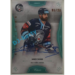 2021/22 OFS The Final Series Marek Zachar #207 06/20 Bonus Signature Rainbow