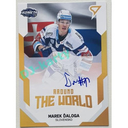2021/22 Sportzoo TIPSPORT ELH 2. série #AWS-24 Marek Ďaloga Around The World Auto 88/90