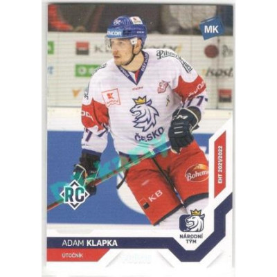 2021/22 MK reprezentace #024 Adam Klapka RC EHT PROMO