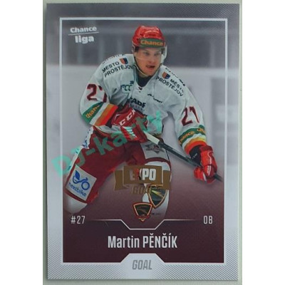2022/23 Goal Cards Chance Liga 1. série #047 Martin Pěnčík Expo Pardubice