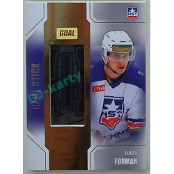2022/23 Goal Cards Chance Liga 1. série #S-12 Lukáš Forman Game Stick 01/35