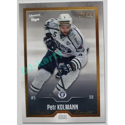 2022/23 Goal Cards Chance Liga 1. série #117 Petr Kolmann Gold 04/23