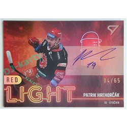 2022/23 Sportzoo ELH 2. série #RLS-PH Patrik Hrehorčák Red Light Auto xx/65