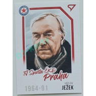 2023 Sportzoo Dekády fotbalové ligy #P-003 Václav Ježek Portrét Canvas Paralel
