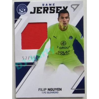 2022/23 Sportzoo Fortuna Liga 2. série #GJ-FN Filip Nguyen Game Jersey 52/99