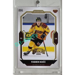 2023/24 Goal cards Chance Liga 2. série #287 Fabien Kočí Expo Gold 1of7