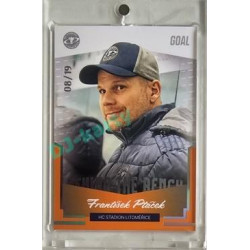 2023/24 Goal cards Chance Liga 2. série #BB-13 František Ptáček Behind the Bench Parallel 08/19