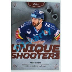 2020/21 OFS 1. série David Gilbert #US-27 Unique Shooters /99