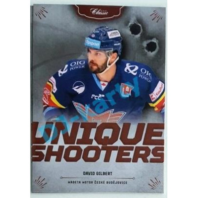 2020/21 OFS 1. série David Gilbert #US-27 Unique Shooters /99