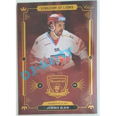 2021 OFS Kingdom of Lions Jérémie Blain #B03