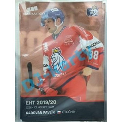 2020 MK reprezentace Radovan Pavlík EHT #25 Red Promo
