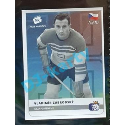 2020 MK Stick Vladimír Zábrodský Nezapomeneme #44 1 of 10 Silver