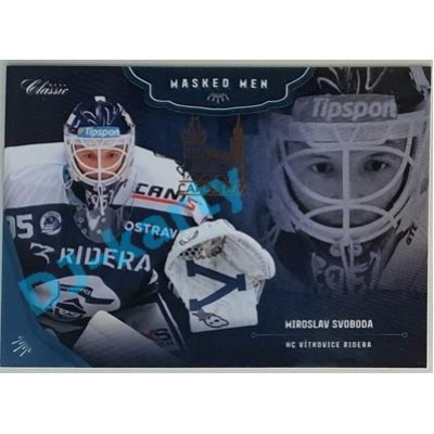 2020/21 OFS 1. série Miroslav Svoboda #MM-13 X/3 Masked Men CARDS DAY