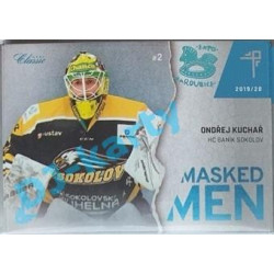 2019/20 OFS Chance liga Ondřej Kuchař #MM-OKU xx/15 Masked Men Expo Pard.