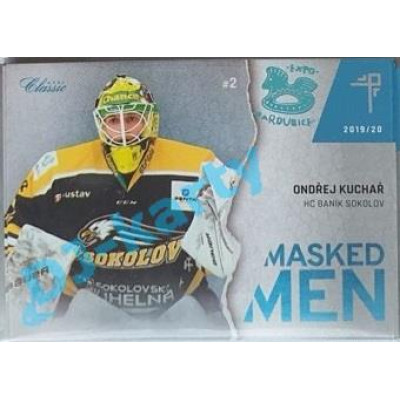 2019/20 OFS Chance liga Ondřej Kuchař #MM-OKU xx/15 Masked Men Expo Pard.