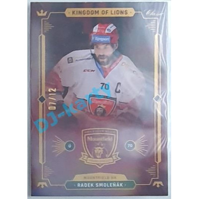2021 OFS Kingdom of Lions Radek Smoleňák #B15 07/12 Rainbow