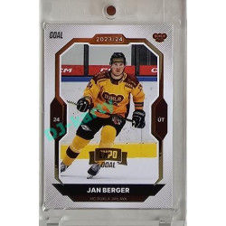2023/24 Goal cards Chance Liga 2. série #293 Jan Berger Expo Gold 1of7