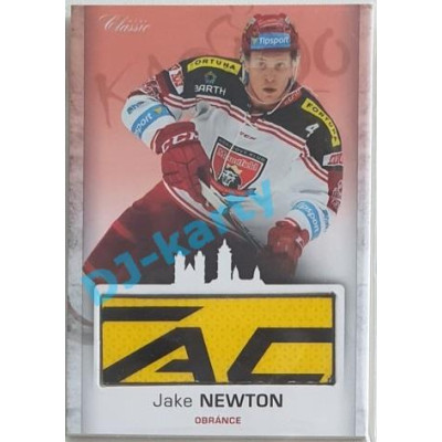 2017 OFS Mountfield Cup Jake Newton #29 2/9 Game Used Stick