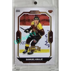2023/24 Goal cards Chance Liga 2. série #294 Samuel Krajč Expo Gold 1of7