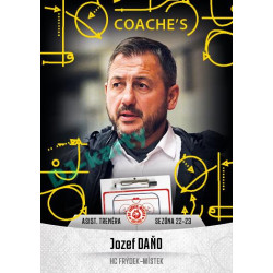2022/23 Goal Cards Chance Liga 2. série #37 Jozef Daňo Coach´s