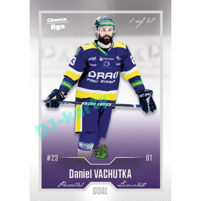 2022/23 Goal Cards Chance Liga 2. série #380 Daniel Vachutka Silver 1 of 60