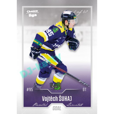 2022/23 Goal Cards Chance Liga 2. série #384 Vojtěch Šuhaj Silver 1 of 60