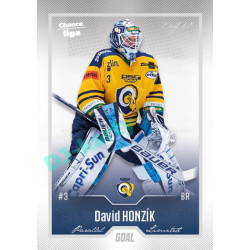 2022/23 Goal Cards Chance Liga 2. série #385 David Honzík Silver 1 of 60