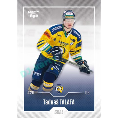2022/23 Goal Cards Chance Liga 2. série #388 Tadeáš Talafa