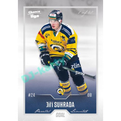 2022/23 Goal Cards Chance Liga 2. série #389 Jiří Suhrada Silver 1 of 60