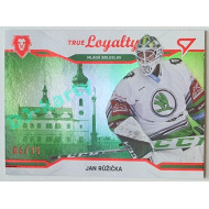 2021/22 Sportzoo TIPSPORT ELH 2. série #TL-10 Jan Růžička True Loyalty 04/15