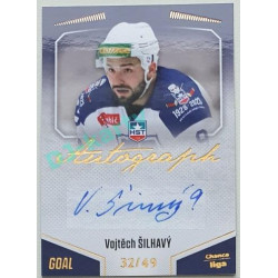 2022/23 Goal Cards Chance Liga 1. série #A-34 Vojtěch Šilhavý Autograph 32/49