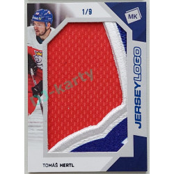2023 MK reprezentace #JL-16 Tomáš Hertl Jersey Logo Memorabilia 1/9
