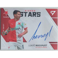 2022/23 Sportzoo Fortuna Liga 2. série #SL2-LM Lukáš Masopust Signed Stars Level 2 xx/149