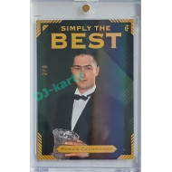2023 Legendary Cards Simply the Best #08 Roman Čechmánek Neon Rainbow 2/9