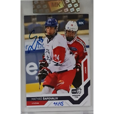 2023 MK The Gamers #73 Matyáš Šapovaliv U18 11/15