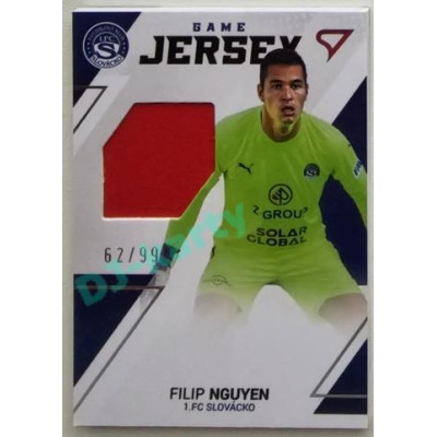 2022/23 Sportzoo Fortuna Liga 2. série #GJ-FN Filip Nguyen Game Jersey 62/99