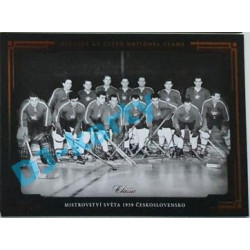 2020 OFS SSČH Mistrovství světa 1959 Československo #HCNT-20 10/20 History of Czech National Teams Cooper