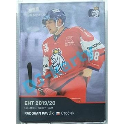 2020 MK reprezentace Radovan Pavlík EHT #25 Blue Promo