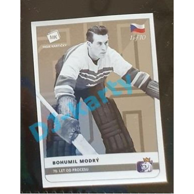 2020 MK Stick Bohumil Modrý 70. let od procesu #45 1 of 10 Silver