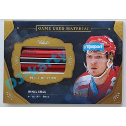 2020/21 OFS 1.série Daniel Rákos #GUM-DRK 49/70 Game Used Material