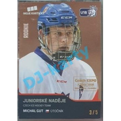 2020 MK reprezentace Michal Gut #83 3/5 Red Czech Expo