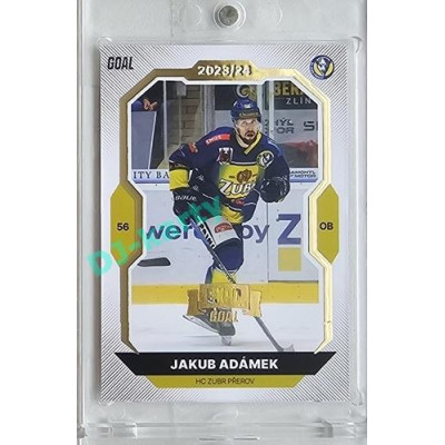 2023/24 Goal cards Chance Liga 2. série #301 Adámek Jakub Expo Gold 1of7