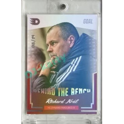 2023/24 Goal cards Chance Liga 2. série #BB-27 Richard Král Behind the Bench Parallel 08/19